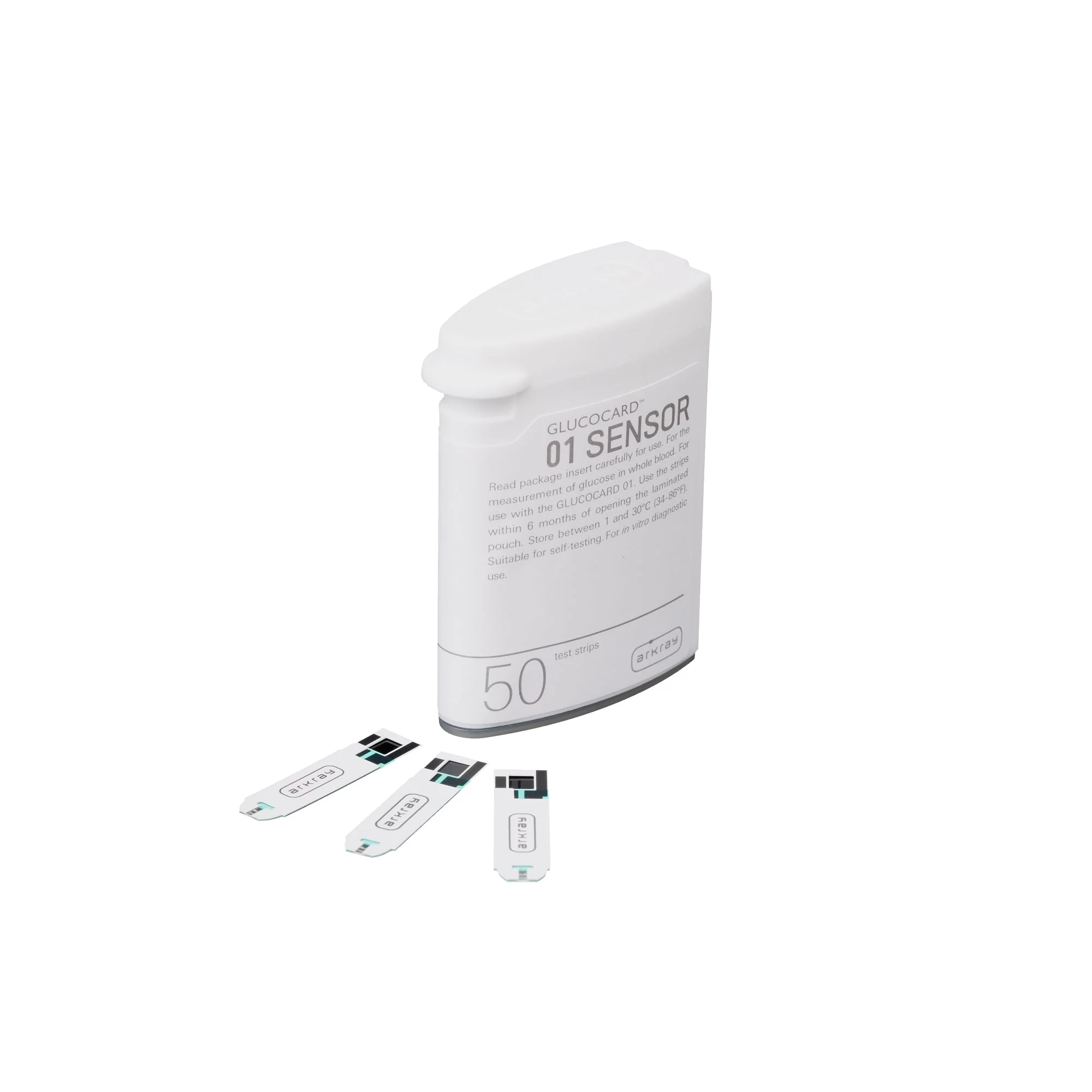 ARKRAY Glucocard 01 Mini 50 strips Bottlepack with 50 Lancets Combo For Blood Glucose Monitor - Image 3