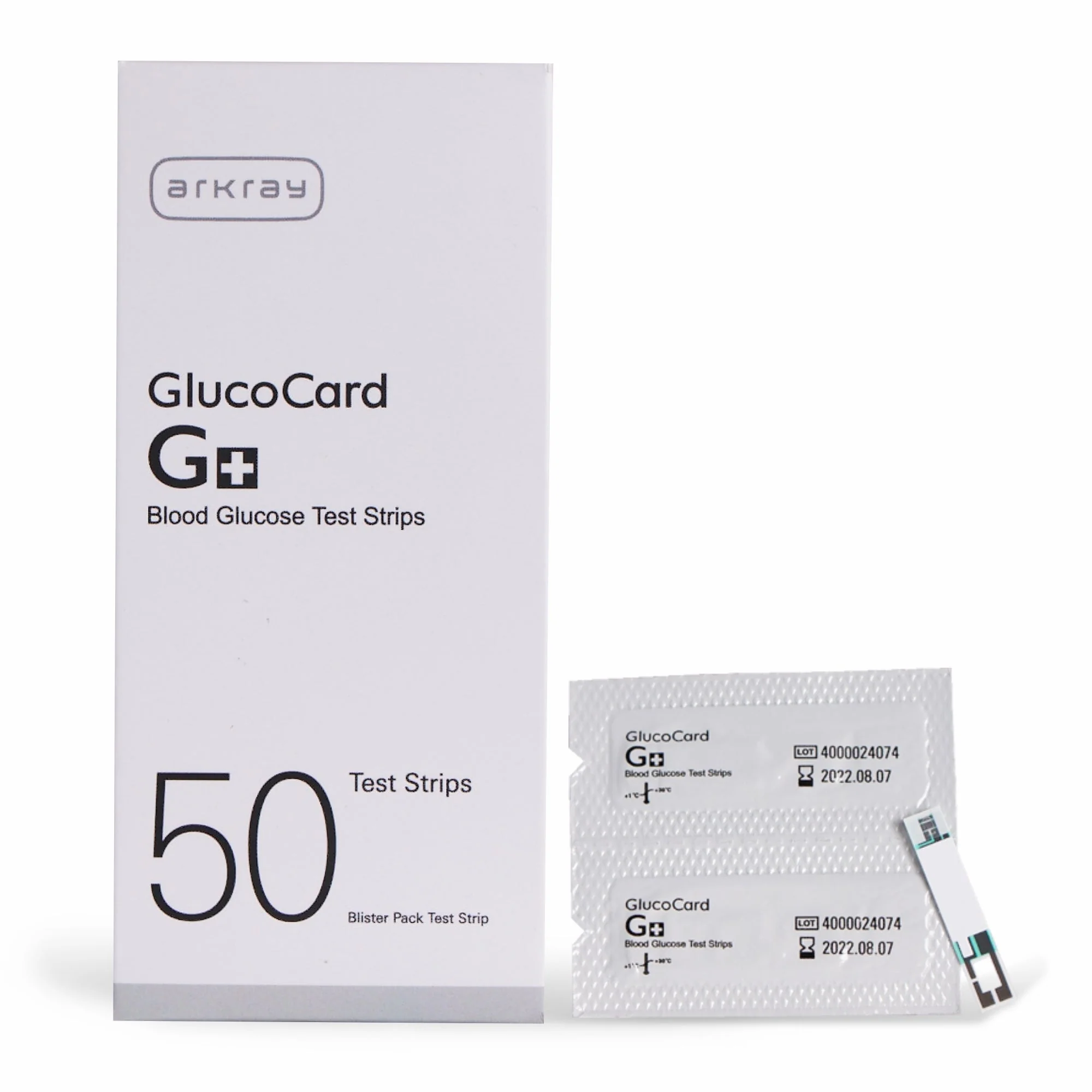 ARKRAY Glucocard G+ 50 strips with 50 Lancets Combo For Blood Glucose Monitor - Image 3