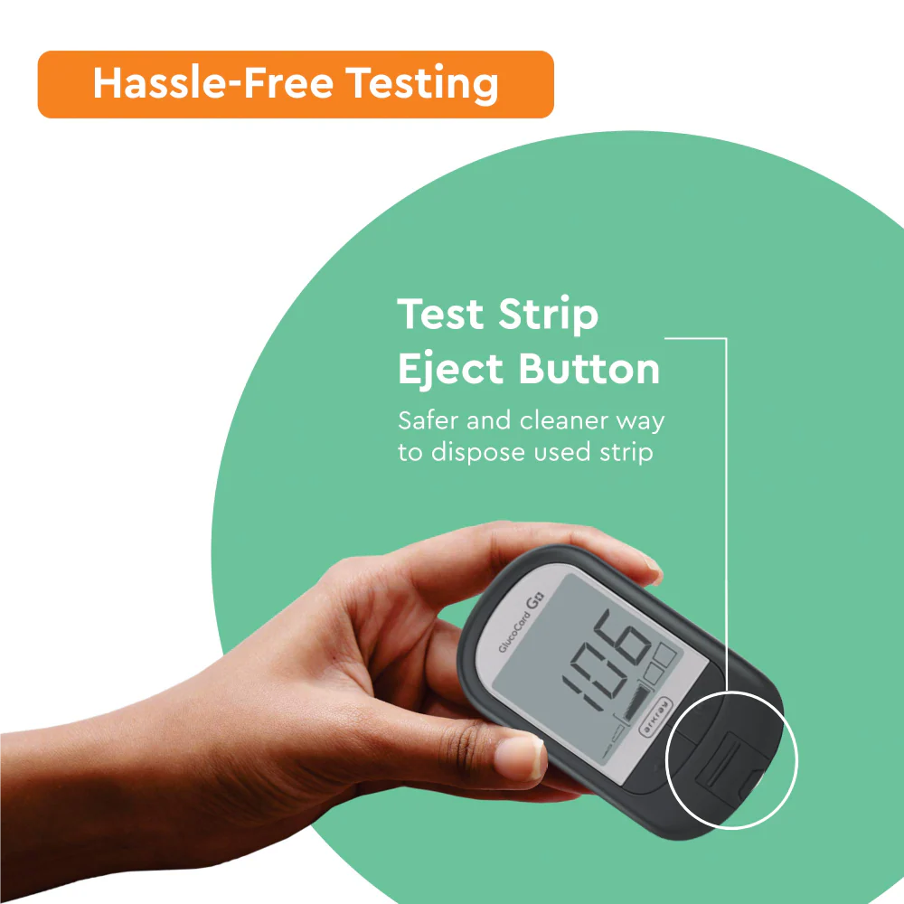ARKRAY Glucocard G+ Blood Glucose Monitor | Diabetes Kit ( NO STRIPS) - Image 3