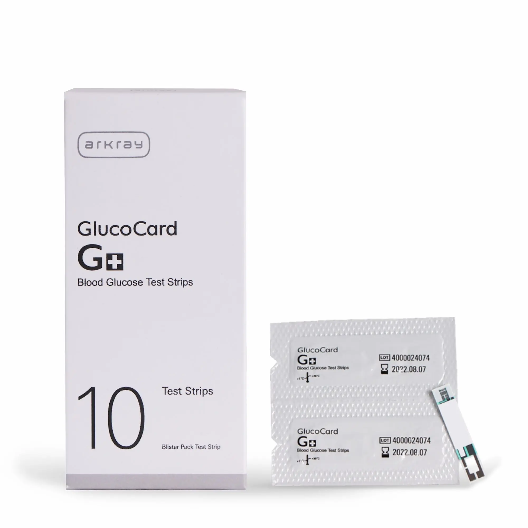Glucocard G+ (10S AL x 2 pack) Individually Packed Strips - Image 4